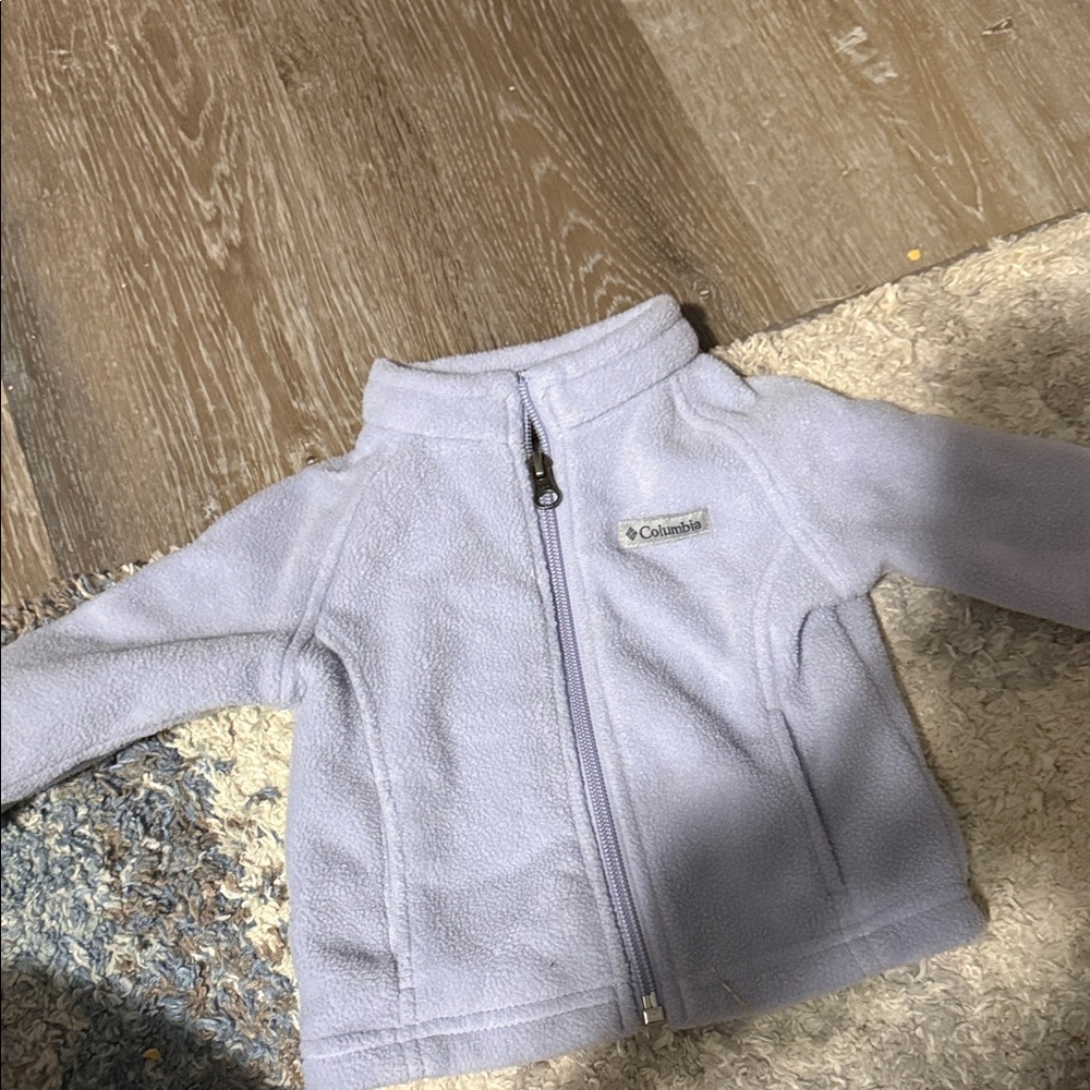 Columbia Light Purple Fleece Jacket